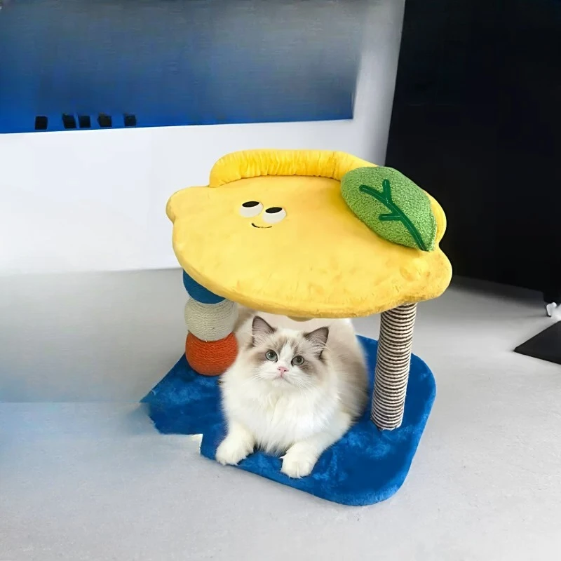 Cat climbing frame cat litter integrated small does not occupy a large cat special jumping platform scratching shelf pet
Cat climbing frame cat litter integrated small does not occupy a large cat special jumping platform scratching shelf pet