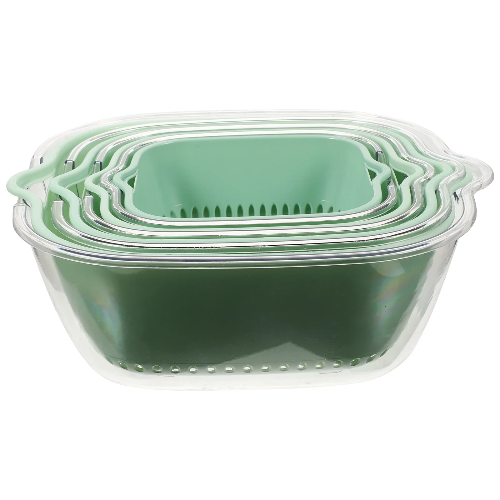 4pcs Drain Plastic Vegetable Fruit Fruit Strainer Washing Bowl Rice Rinser Strainer Storage Kitchen PET
4pcs Drain Plastic Vegetable Fruit Fruit Strainer Washing Bowl Rice Rinser Strainer Storage Kitchen PET