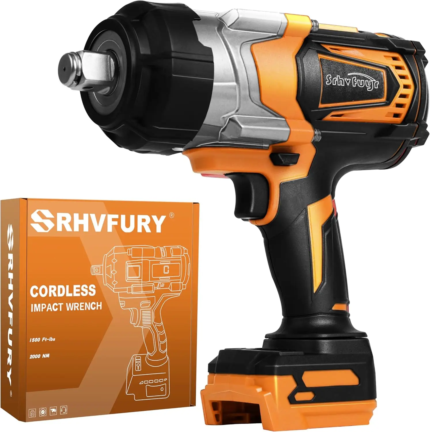 Аккумуляторный ударный гайковерт 3/4 дюйма для аккумулятора DeWalt 20 В MAX, ударный гайковерт 1500 футов-фунтов (2000 Нм), бесщеточный электрический удар с высоким крутящим моментом
Аккумуляторный ударный гайковерт 3/4 дюйма для аккумулятора DeWalt 20 В MAX, ударный гайковерт 1500 футов-фунтов (2000 Нм), бесщеточный электрический удар с высоким крутящим моментом