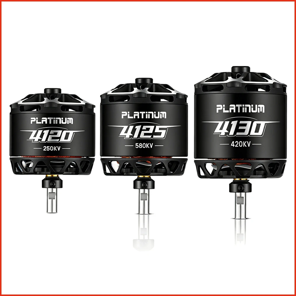 Hobbywing Platinum 4120 4125 4130 6S/12S 6mm Shaft Brushless Motor For RC Fixed-wing
Hobbywing Platinum 4120 4125 4130 6S/12S 6mm Shaft Brushless Motor For RC Fixed-wing