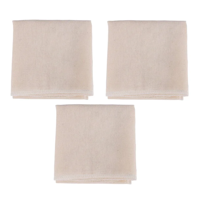 Muslin Cloths For Cooking, 50X50cm, Grade Hemmed Cheese Cloths For Straining, Unbleached Pure Cotton Cheese Cloth 18 Pcs-B09B
Muslin Cloths For Cooking, 50X50cm, Grade Hemmed Cheese Cloths For Straining, Unbleached Pure Cotton Cheese Cloth 18 Pcs-B09B