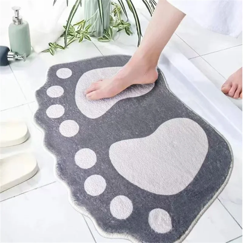 Cartoon Feet Imitation Cashmere Floor Mat 40x60cm for Bathroom Home Use Door Mat Bedroom Bedside Carpet Soft Non-Slip Rug
Cartoon Feet Imitation Cashmere Floor Mat 40x60cm for Bathroom Home Use Door Mat Bedroom Bedside Carpet Soft Non-Slip Rug