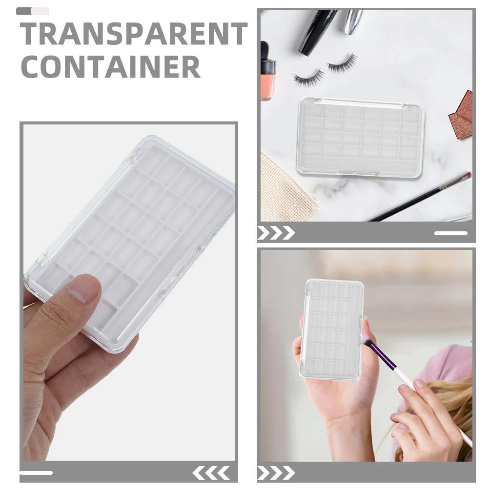 2Pcs Empty Makeup Palette for Eyeshadows and Lipstick Transparent Refillable Container DIY Color Organization Compact Travel
2Pcs Empty Makeup Palette for Eyeshadows and Lipstick Transparent Refillable Container DIY Color Organization Compact Travel