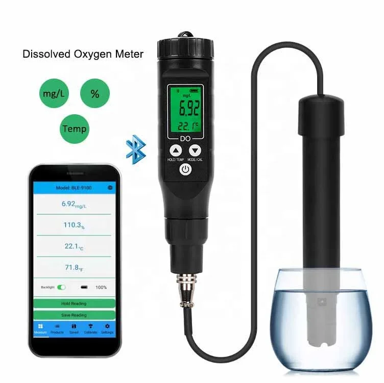2022 China Wholesale New Bluetooth Pen Portable Digital Do Meter Water Dissolved Oxygen Meter for Fish Framing Pond
2022 China Wholesale New Bluetooth Pen Portable Digital Do Meter Water Dissolved Oxygen Meter for Fish Framing Pond
