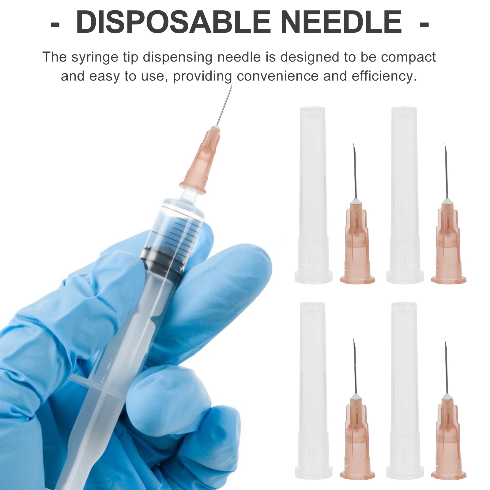 100 Pcs Veterinary Disposable Needle Stainless Steel Industrial Dispensing Needles
100 Pcs Veterinary Disposable Needle Stainless Steel Industrial Dispensing Needles