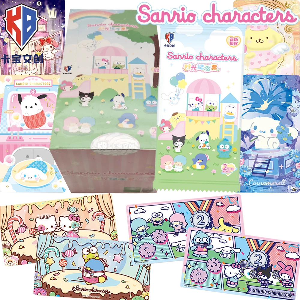 New Kabao Original Sanrio Collection Cards Cinnamoroll Kuromi Japanese Cartoon IP Cute Star Sports Vitality Character Cards Gift
New Kabao Original Sanrio Collection Cards Cinnamoroll Kuromi Japanese Cartoon IP Cute Star Sports Vitality Character Cards Gift