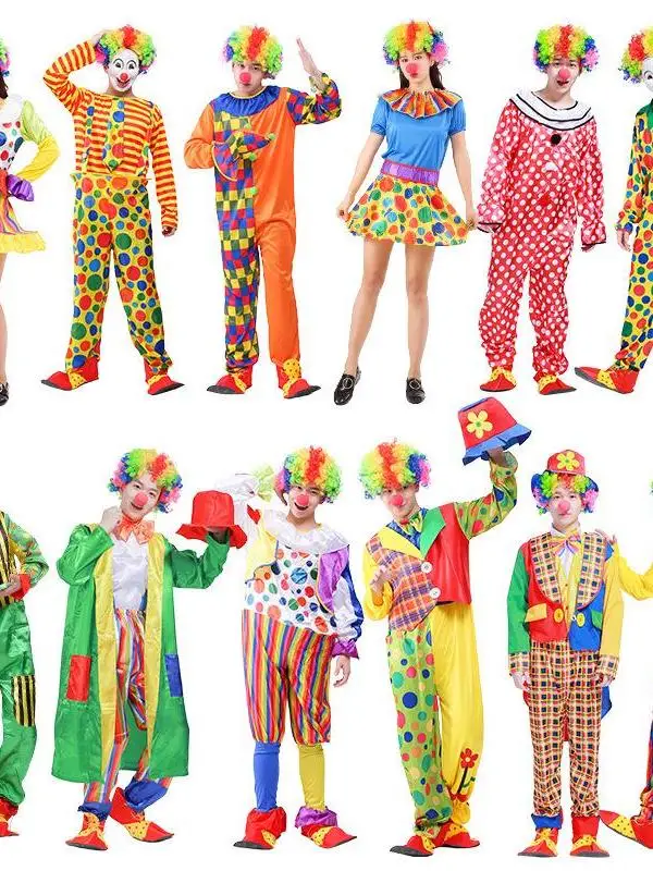 Halloween Adult Cosplay Circus Performance Costume Jester Performance Suit Chinese Stage Costume Women's Fashion Trend
Halloween Adult Cosplay Circus Performance Costume Jester Performance Suit Chinese Stage Costume Women's Fashion Trend