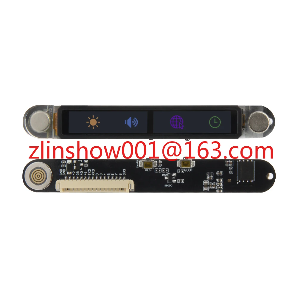 T-Touch Bar ESP32-S3R8 Development Board Touch Display Bar WiFi Bluetooth Module With Magnetic USB Connector
T-Touch Bar ESP32-S3R8 Development Board Touch Display Bar WiFi Bluetooth Module With Magnetic USB Connector