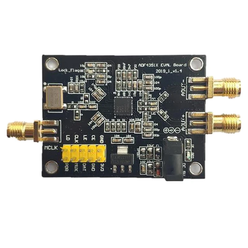 Hot Development Board, ADF4351 35M-4400Mhz RF Signal Source / Phase Locked Loop Frequency Synthesizer For LAN Amplifier
Hot Development Board, ADF4351 35M-4400Mhz RF Signal Source / Phase Locked Loop Frequency Synthesizer For LAN Amplifier