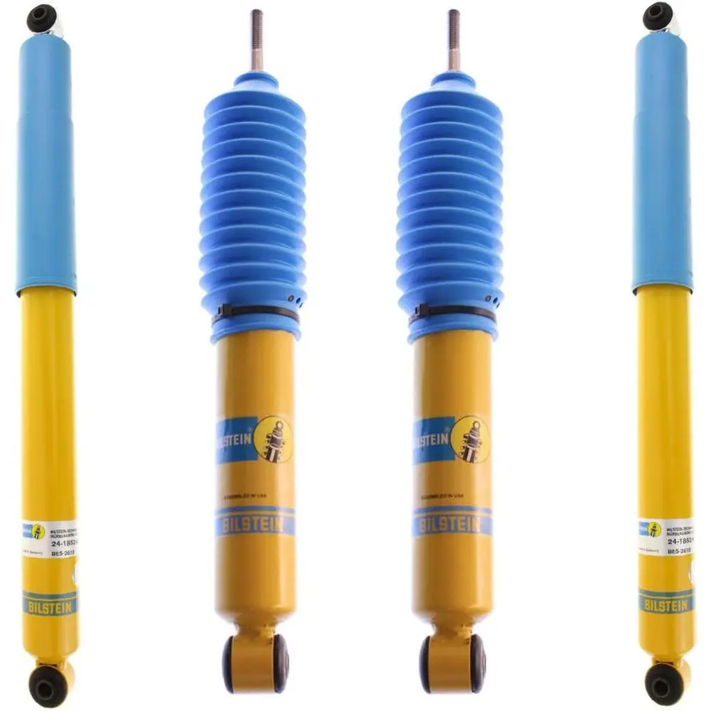 24-029025 & 24-029032 Front and Rear B6 4600 Suspension Shock Absorbers Fits 1998 2007 Sierra Silverado 1500 w/coil spring suspe
24-029025 & 24-029032 Front and Rear B6 4600 Suspension Shock Absorbers Fits 1998 2007 Sierra Silverado 1500 w/coil spring suspe