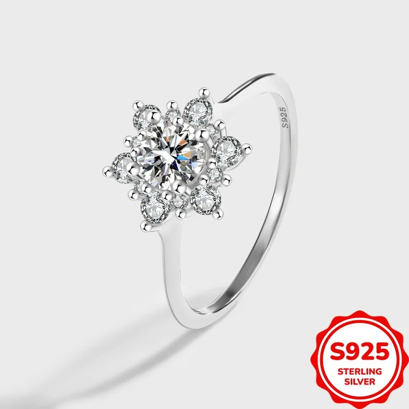 Classic Fashion Genuine S925 Silver Synthetic Zircon Geometric Women's Ring
Classic Fashion Genuine S925 Silver Synthetic Zircon Geometric Women's Ring