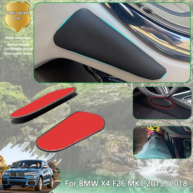 For BMW X4 F26 MK1 1th 1Gen 2015~2018 Car Thigh Support Cushion Center Control Leg Knee Rest Cushions Elbow Pad PU Lether Auto
For BMW X4 F26 MK1 1th 1Gen 2015~2018 Car Thigh Support Cushion Center Control Leg Knee Rest Cushions Elbow Pad PU Lether Auto
