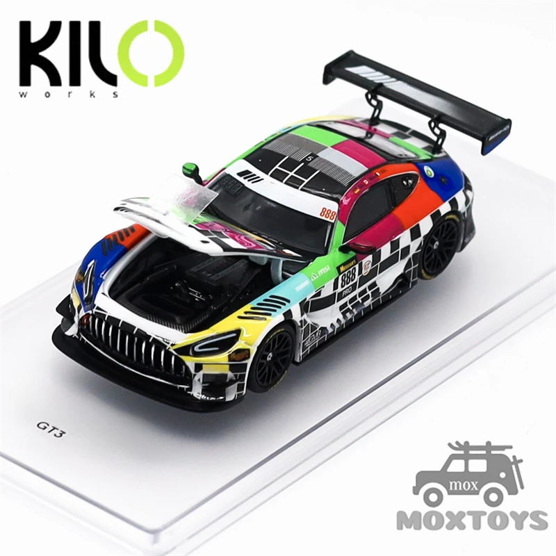 KILO 1:64 GT3 EVO II Bathurst 12h 2025 NO.888 Diecast Model Car
KILO 1:64 GT3 EVO II Bathurst 12h 2025 NO.888 Diecast Model Car