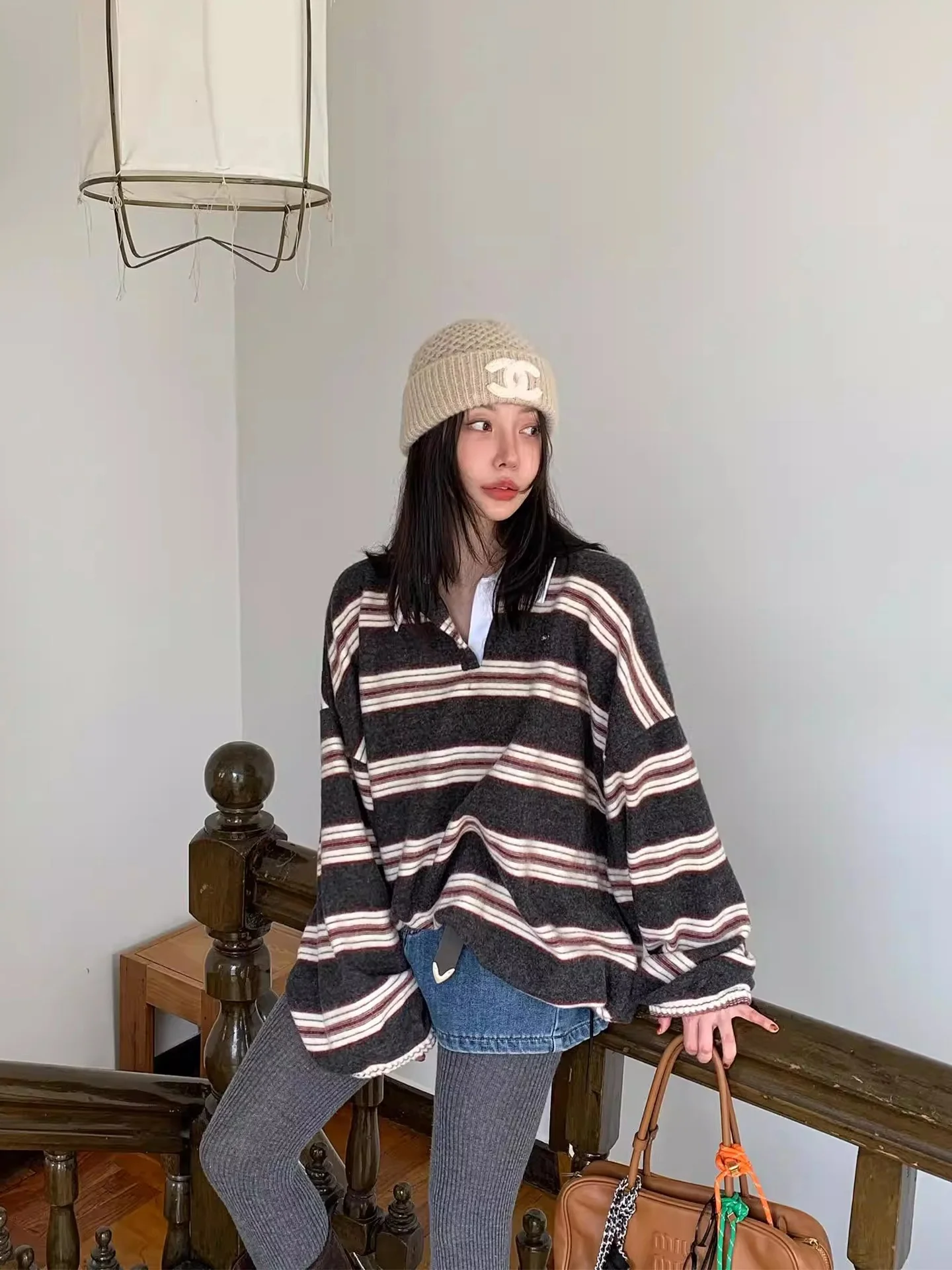 Цветной свитшот в полоску в стиле ретро, женский свободный топ, корейский длинный свеч, полиэстер, зимнее новое поступление
Цветной свитшот в полоску в стиле ретро, женский свободный топ, корейский длинный свеч, полиэстер, зимнее новое поступление