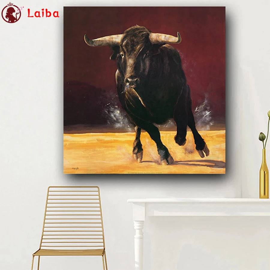 5d diamond painting Abstract animal art, running bull diy full square drill diamond embroidery round diamond mosaic view DIY
5d diamond painting Abstract animal art, running bull diy full square drill diamond embroidery round diamond mosaic view DIY