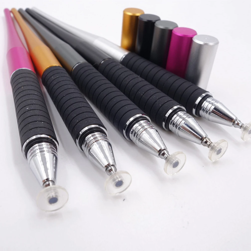 Pen Stylus Fine Sharp-tailed Disc Capacitor Pen for Cell Phone Laptop Screen Protection Grease Proof
Pen Stylus Fine Sharp-tailed Disc Capacitor Pen for Cell Phone Laptop Screen Protection Grease Proof