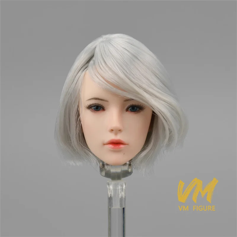 1/6 Scale NieR 2B Gir Head Sculpt with Blindfold Hair Band Fit 12'' ANT TBL Female Pale Soldier Action Figure Body Doll Toys
1/6 Scale NieR 2B Gir Head Sculpt with Blindfold Hair Band Fit 12'' ANT TBL Female Pale Soldier Action Figure Body Doll Toys