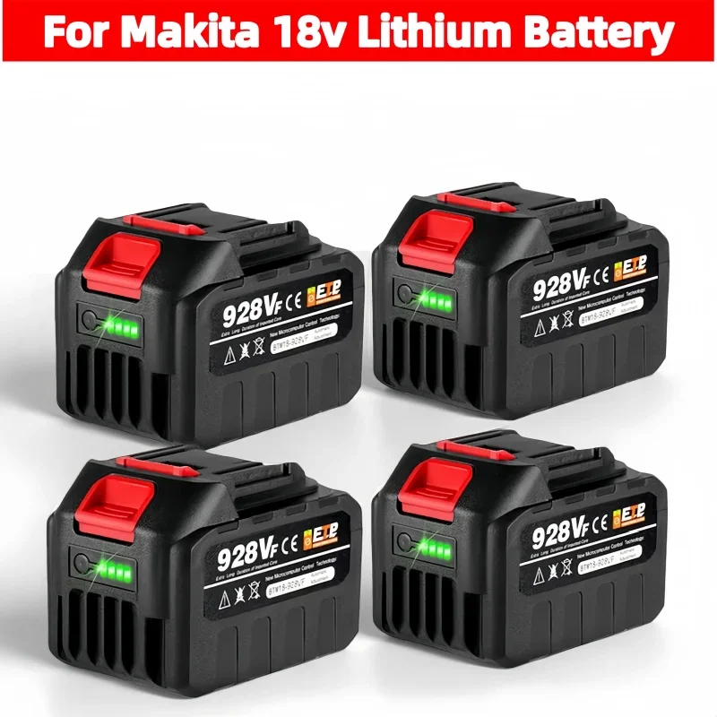 For Makita 18V 20V Rechargeable Li Ion Battery BL1830b BL1840b BL1850b BL1860 BL1815 EU Plug for Power Tools
For Makita 18V 20V Rechargeable Li Ion Battery BL1830b BL1840b BL1850b BL1860 BL1815 EU Plug for Power Tools