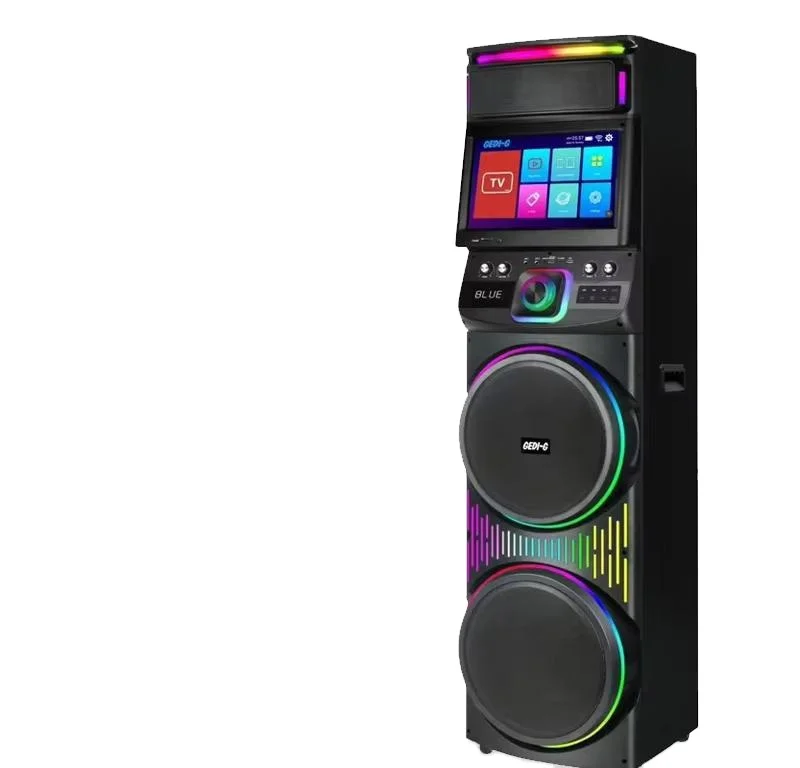 GD1417 Big Speakers Outdoor Dj Party 14inch Display Screen Touch Karaoke Party System Wifi Video Trolley Speaker With Mic
GD1417 Big Speakers Outdoor Dj Party 14inch Display Screen Touch Karaoke Party System Wifi Video Trolley Speaker With Mic
