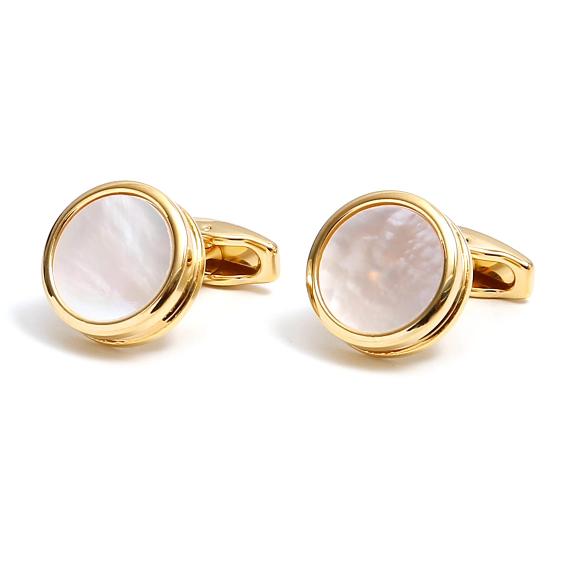 Cufflinks for Men TOMYE XK24016 Luxury Shell Round Copper Golden Button Dress Shirt Cuff Links Jewelry Gifts
Cufflinks for Men TOMYE XK24016 Luxury Shell Round Copper Golden Button Dress Shirt Cuff Links Jewelry Gifts