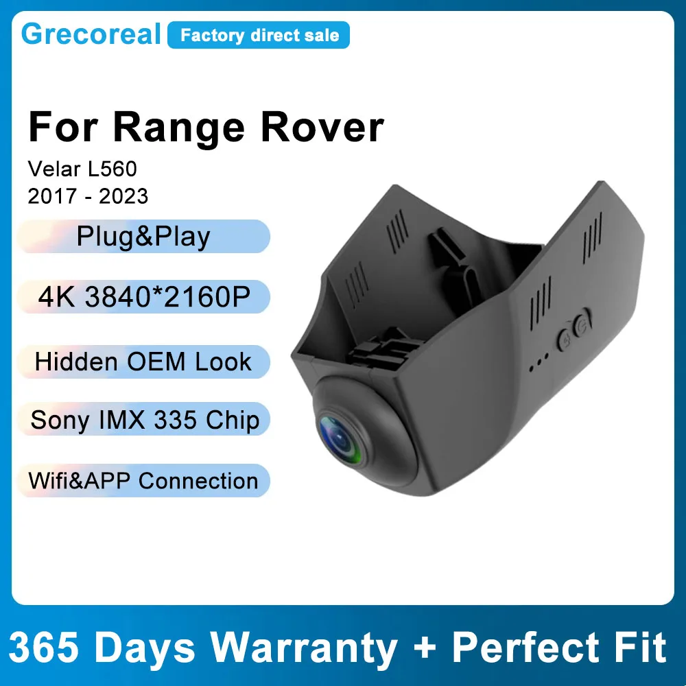 Grecoreal Автомобильный видеорегистратор 2K 4K Wifi видеорегистратор для Range Rover Rangerover Velar 2023 2022 2021 2020 2019 2018 передняя задняя двойная видеокамера
Grecoreal Автомобильный видеорегистратор 2K 4K Wifi видеорегистратор для Range Rover Rangerover Velar 2023 2022 2021 2020 2019 2018 передняя задняя двойная видеокамера