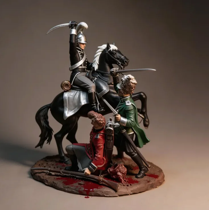 Наборы моделей солдатиков из смолы, 1/32, 60 мм, бесцветные, для самостоятельной сборки (полный комплект) A-2234
Наборы моделей солдатиков из смолы, 1/32, 60 мм, бесцветные, для самостоятельной сборки (полный комплект) A-2234