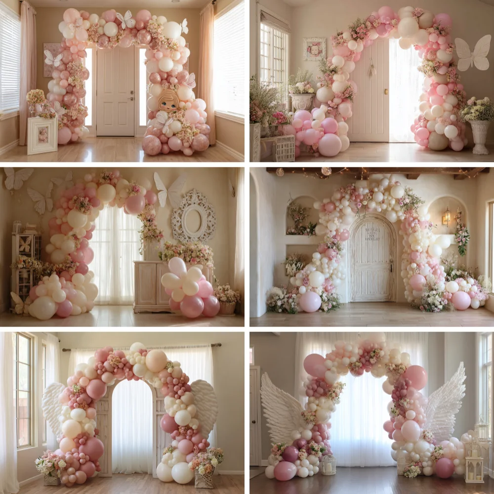 Kids Birthday Decorations Backgrounds For Photographs Baby Arch Pink Balloon Flower Arch Dreamy Romantic Party Photo Backdrops
Kids Birthday Decorations Backgrounds For Photographs Baby Arch Pink Balloon Flower Arch Dreamy Romantic Party Photo Backdrops