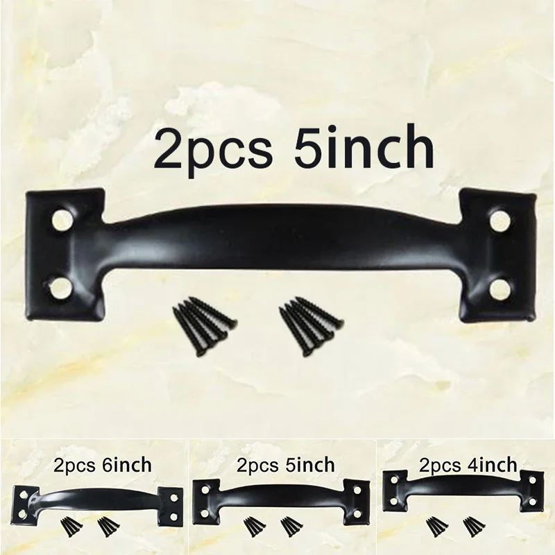 Two Pack of Robust Barn Door Handles Perfect For Enhancing the Utility of Your Garage or Shed Spaces With Screws
Two Pack of Robust Barn Door Handles Perfect For Enhancing the Utility of Your Garage or Shed Spaces With Screws