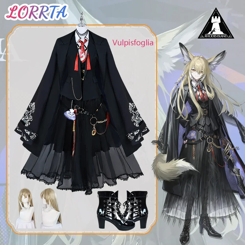 Arknights Lappland Cosplay Vulpisfoglia Cosplay Costume Wig Women Cosplay Game Anime Party Uniform Hallowen Play Role Clothes
Arknights Lappland Cosplay Vulpisfoglia Cosplay Costume Wig Women Cosplay Game Anime Party Uniform Hallowen Play Role Clothes