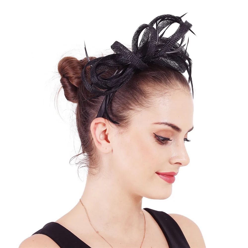 Formal Wedding Hair Fascinators Accessories Elegant Female Cocktail Race Headwear Gorgeous New Fashion Headdress For Female
Formal Wedding Hair Fascinators Accessories Elegant Female Cocktail Race Headwear Gorgeous New Fashion Headdress For Female