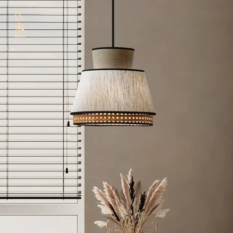Vintage Rattan Pendant Lights Hand-woven chandelier for Living Room Dining Room Kitchen bedroom Wicker Woven Pendant lamp
Vintage Rattan Pendant Lights Hand-woven chandelier for Living Room Dining Room Kitchen bedroom Wicker Woven Pendant lamp