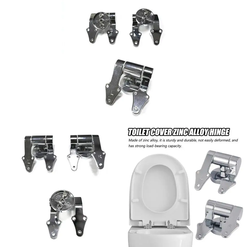 Contemporary Designings Toilet Hinges Toilet Lid Hinges with Slow Drop Mechanism Simple Installation for Toilet
Contemporary Designings Toilet Hinges Toilet Lid Hinges with Slow Drop Mechanism Simple Installation for Toilet