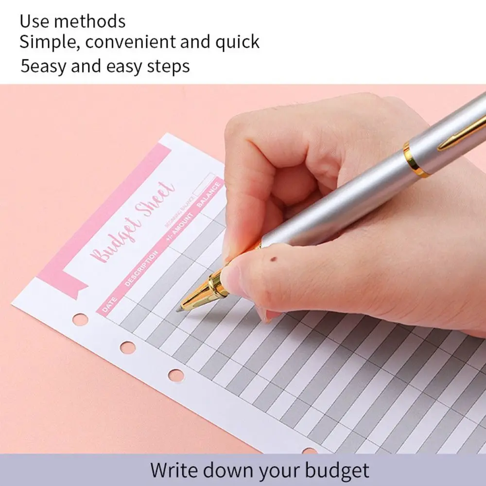 PU Leather Money Saving Binder Loose-Leaf Waterproof Money Saving Challenge Book Save Money Colorful Envelope Challenge Binder
PU Leather Money Saving Binder Loose-Leaf Waterproof Money Saving Challenge Book Save Money Colorful Envelope Challenge Binder