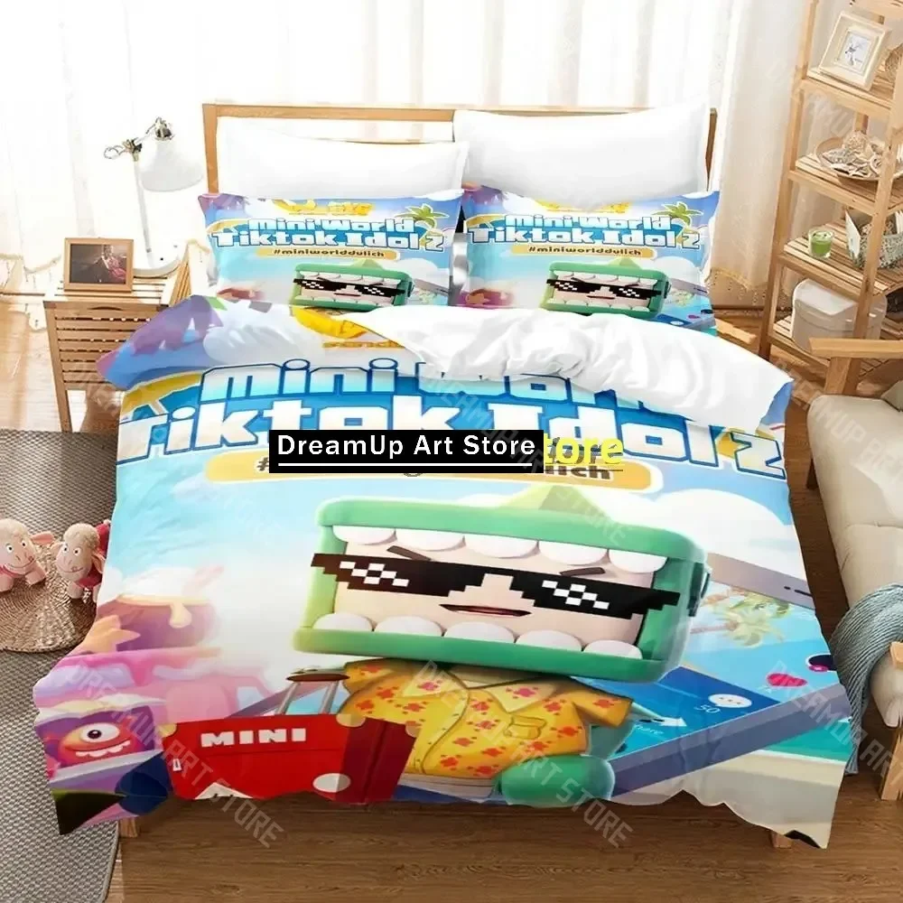 3D Print Mini World Bedding Set Single Twin Full Queen King Size Bed Set Aldult Kid Bedroom Duvetcover Sets 3D Print Anime Bed S
3D Print Mini World Bedding Set Single Twin Full Queen King Size Bed Set Aldult Kid Bedroom Duvetcover Sets 3D Print Anime Bed S