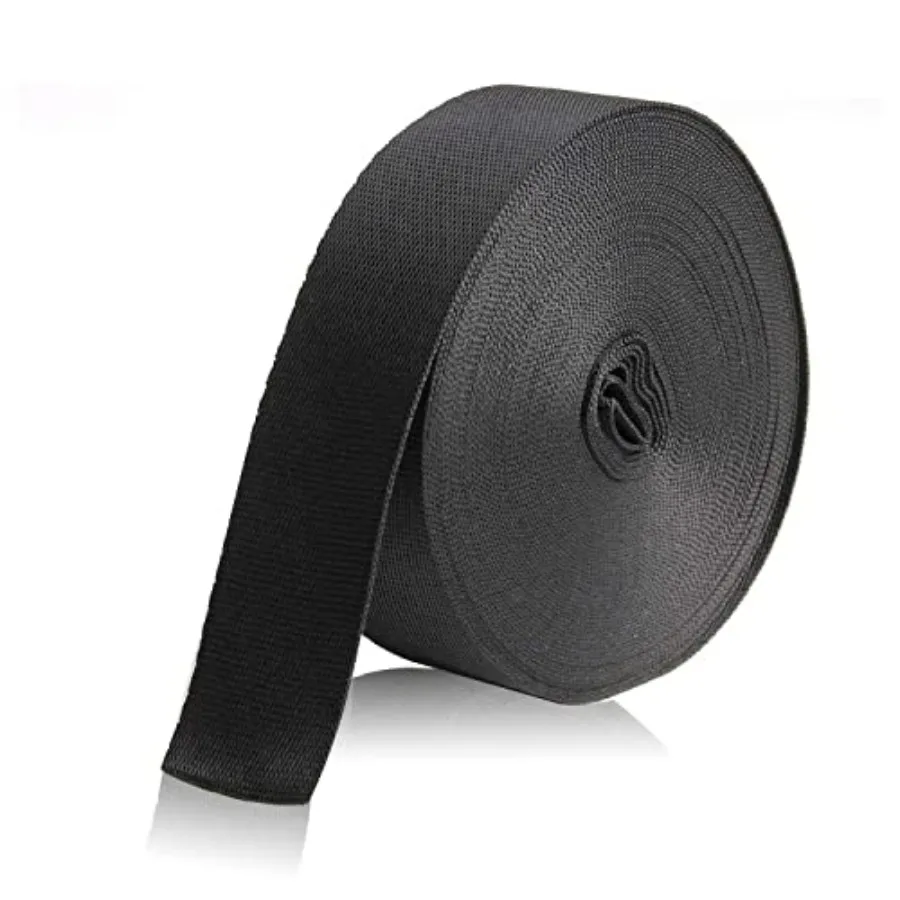 1 Inch Wide 10 Yards Black Nylon Webbing Strap Polypropylene Straps for Bags, Hammocks, Outdoor Climbing and DIY Making Luggage
1 Inch Wide 10 Yards Black Nylon Webbing Strap Polypropylene Straps for Bags, Hammocks, Outdoor Climbing and DIY Making Luggage