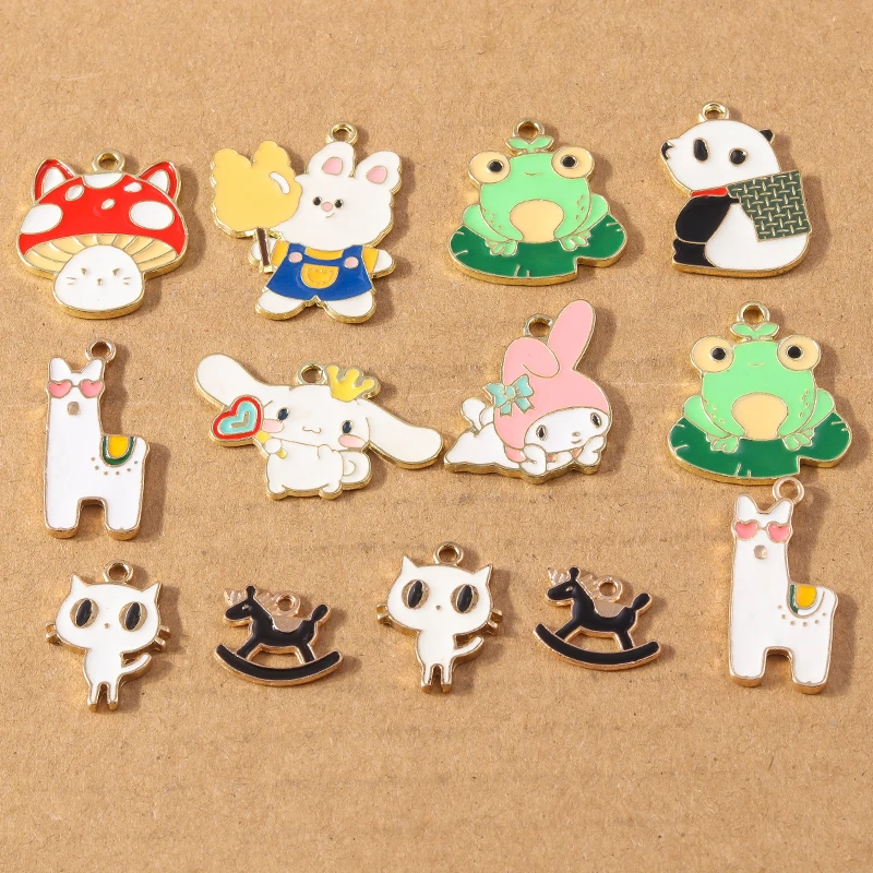 10pcs Cute Enamel Animal Cat Charms Panda Charms Pendants for Jewelry Making Necklace Earrings DIY Craft Supplies
10pcs Cute Enamel Animal Cat Charms Panda Charms Pendants for Jewelry Making Necklace Earrings DIY Craft Supplies
