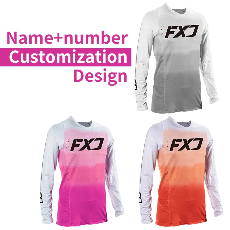5XL new Cycling jersey long sleeved motocross cross mx downhill white pink woman girl child customization design name number
5XL new Cycling jersey long sleeved motocross cross mx downhill white pink woman girl child customization design name number