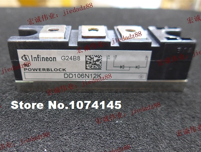 DD106N12K IGBT power module
DD106N12K IGBT power module