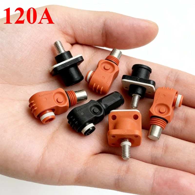 120A 1000V Amphenol New Energy Storage Quick-Connect Single-Core Terminal Adapter 120A Waterproof Plug Socket Connector Adapter
120A 1000V Amphenol New Energy Storage Quick-Connect Single-Core Terminal Adapter 120A Waterproof Plug Socket Connector Adapter