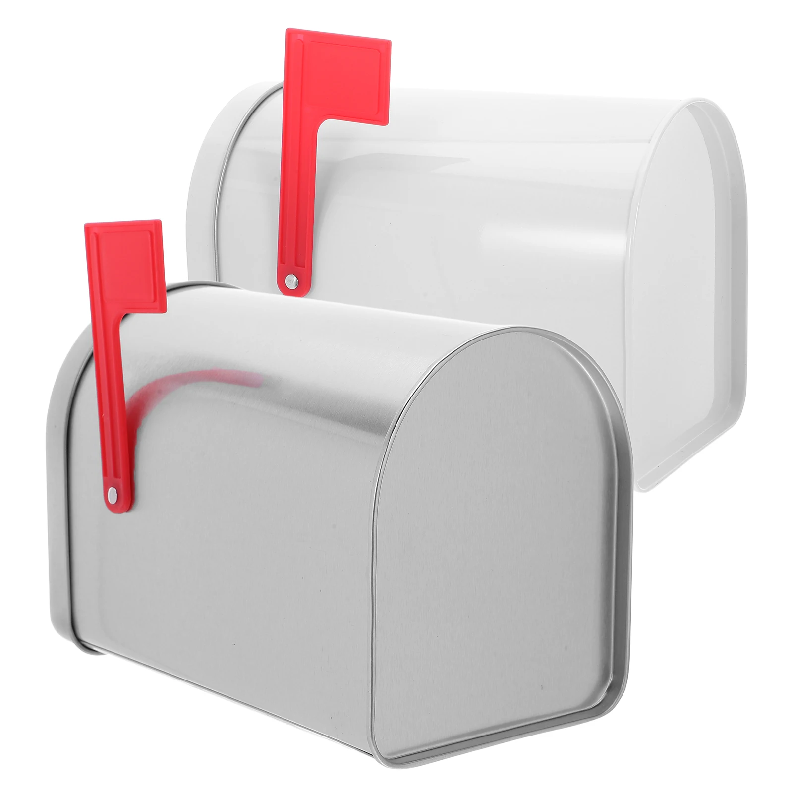 2Pcs Tinplate Mailbox Creative Storage Box for Letters Treats Home Decor Holiday Gifts Tinplate Mailbox
2Pcs Tinplate Mailbox Creative Storage Box for Letters Treats Home Decor Holiday Gifts Tinplate Mailbox