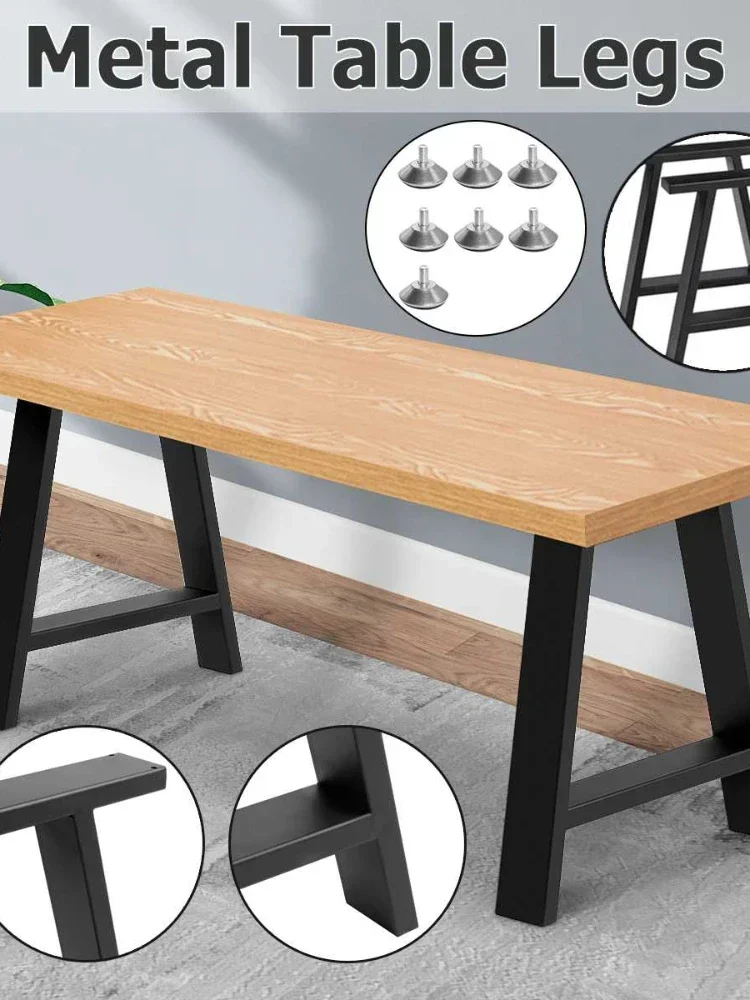 2PCS Industrial Steel Table Legs Metal Desk Leg A-Shape Frame set Furniture Dining Coffee Stand Feet
2PCS Industrial Steel Table Legs Metal Desk Leg A-Shape Frame set Furniture Dining Coffee Stand Feet