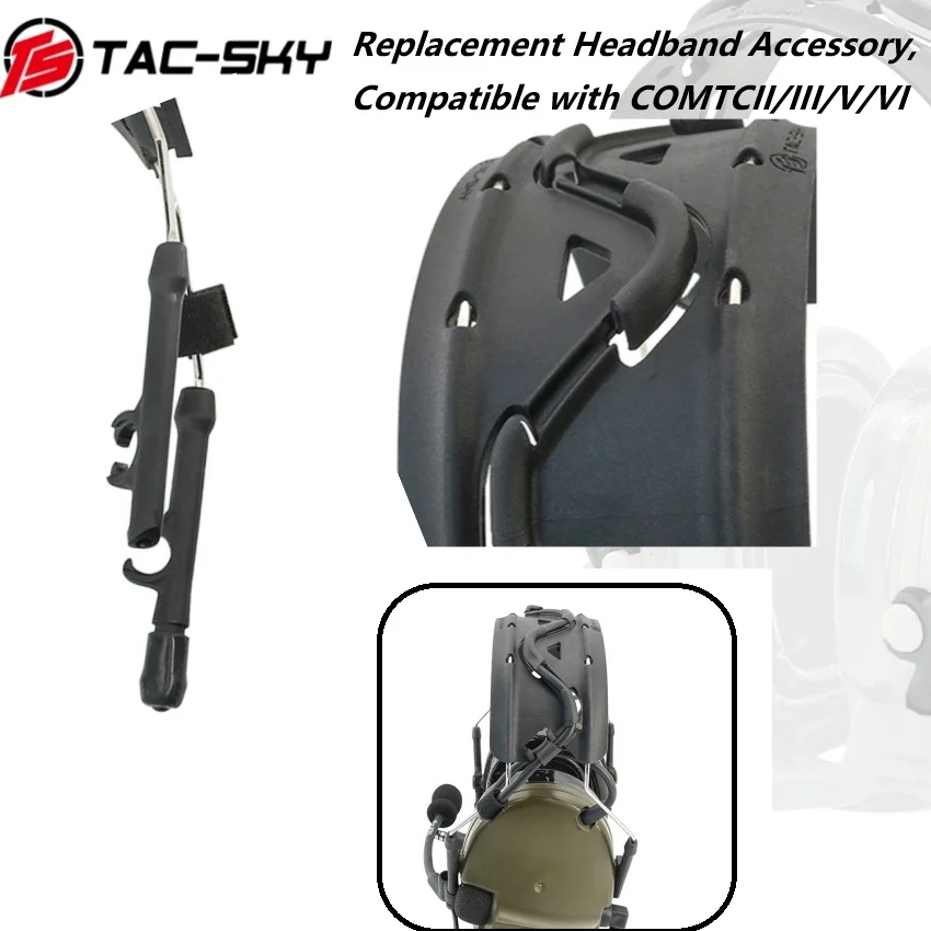 TAC-SKY Replacement Headband for Shooting Noise Reduction Earmuffs, Compatible with COMTC II/III/V/VI/VIII
TAC-SKY Replacement Headband for Shooting Noise Reduction Earmuffs, Compatible with COMTC II/III/V/VI/VIII