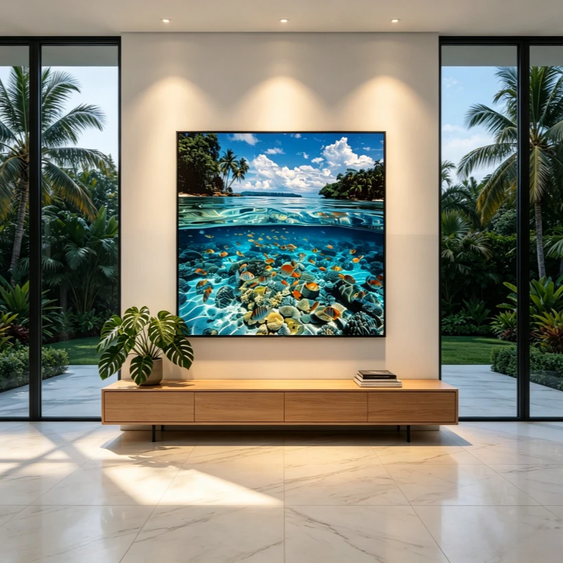 500PCS/1024 PCS Jigsaw Puzzles Aesthetic Coral Reef Fish Split-Level Family Activity Game for Bedroom Home Decor Gift Frameless
500PCS/1024 PCS Jigsaw Puzzles Aesthetic Coral Reef Fish Split-Level Family Activity Game for Bedroom Home Decor Gift Frameless