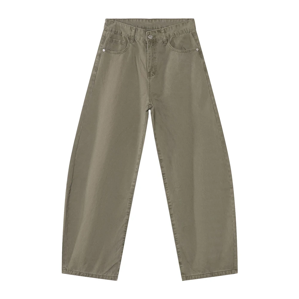 Vacation Wear Brown Wide Leg Jeans Fashionable Straight Leg Pants Elastic Men's Fashion Pants Polyester Fabric
Vacation Wear Brown Wide Leg Jeans Fashionable Straight Leg Pants Elastic Men's Fashion Pants Polyester Fabric