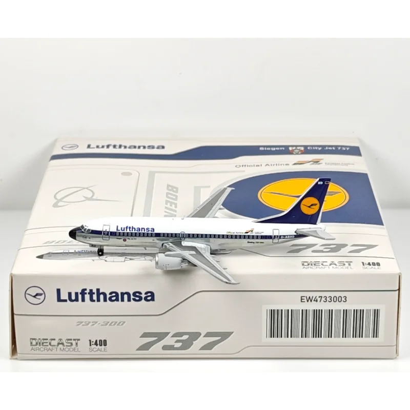 JC Wings масштаб 1/400 Lufthansa B737-300 D-ABXD модель самолета из сплава Коллекционный декоративный предмет
JC Wings масштаб 1/400 Lufthansa B737-300 D-ABXD модель самолета из сплава Коллекционный декоративный предмет