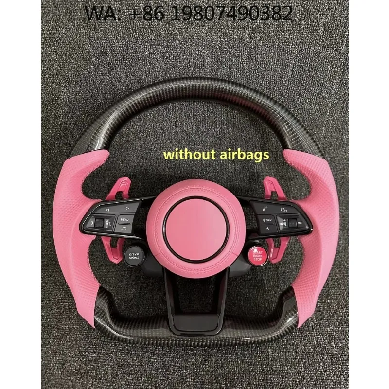 Red Leather Piano Black Steering Wheel Hot Custom Modified Elegant Sport Interior Upgrade Parts
Red Leather Piano Black Steering Wheel Hot Custom Modified Elegant Sport Interior Upgrade Parts
