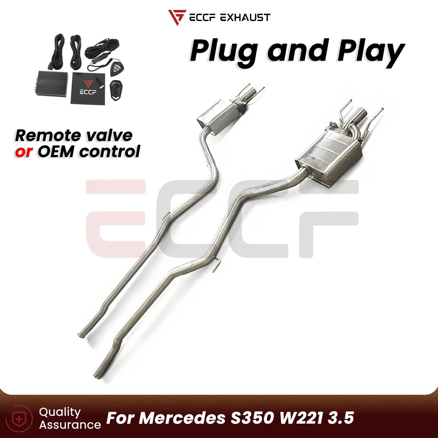 Sporty Stainless steel Catback Exhaust FOR Mercedes S350 W221 3.5 Aggressive Exhaust Sound Plug and Play Performance Upgrade
Sporty Stainless steel Catback Exhaust FOR Mercedes S350 W221 3.5 Aggressive Exhaust Sound Plug and Play Performance Upgrade