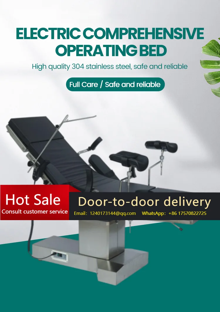 Six-Control Universal Electric Operating Table for Hospitals and Clinics: Medical Examination Bed
Six-Control Universal Electric Operating Table for Hospitals and Clinics: Medical Examination Bed