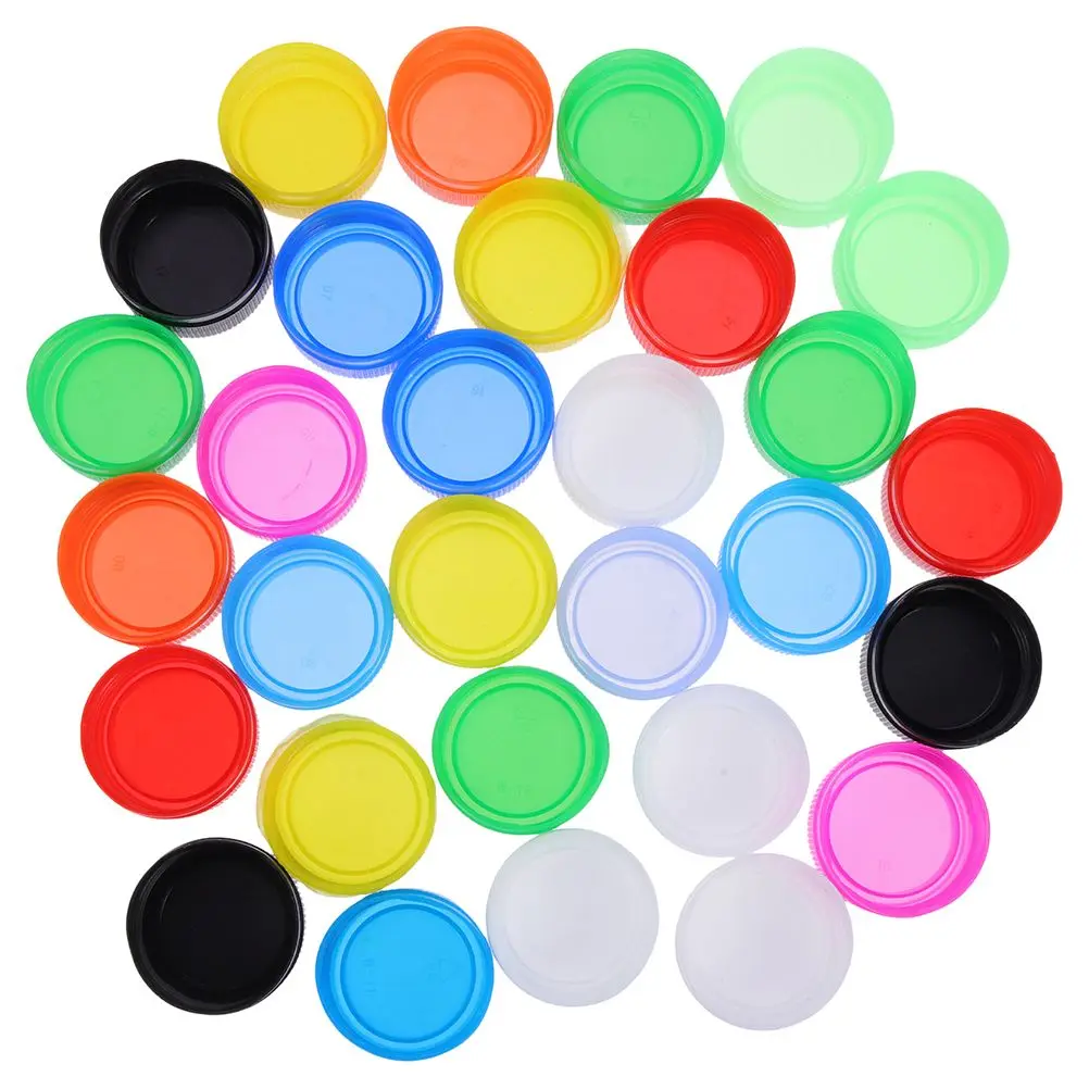 150 Pcs Plastic Bottle Caps Colorful DIY Craft Supplies Kids Toys Safe Reusable Decor Lightweight Beautiful Bottle
150 Pcs Plastic Bottle Caps Colorful DIY Craft Supplies Kids Toys Safe Reusable Decor Lightweight Beautiful Bottle