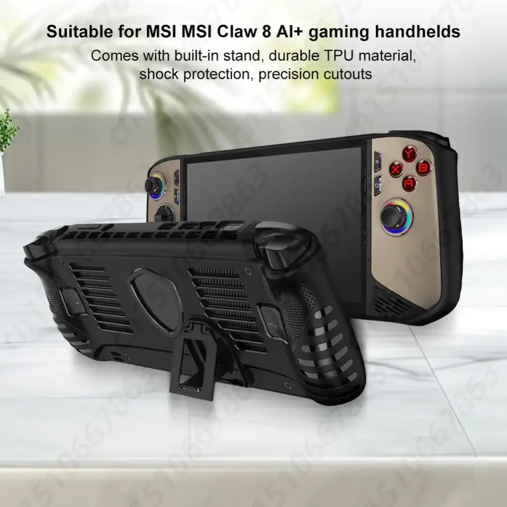 Игровая консоль MSI Claw 8 AI+, мягкий защитный чехол из ТПУ с подставкой, прочный чехол с защитой от царапин, гибкая ручка, противоударный щиток
Игровая консоль MSI Claw 8 AI+, мягкий защитный чехол из ТПУ с подставкой, прочный чехол с защитой от царапин, гибкая ручка, противоударный щиток